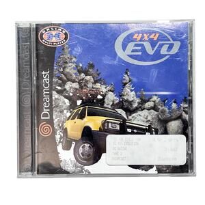 4x4 EVO Sega Dreamcast 2000 Complete Case Manual Disc Vintage Video Game